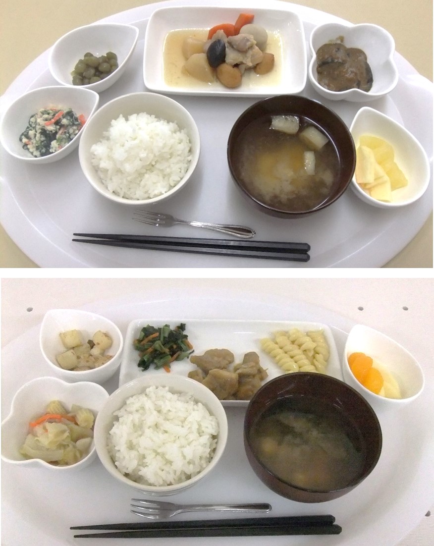 昼食の例